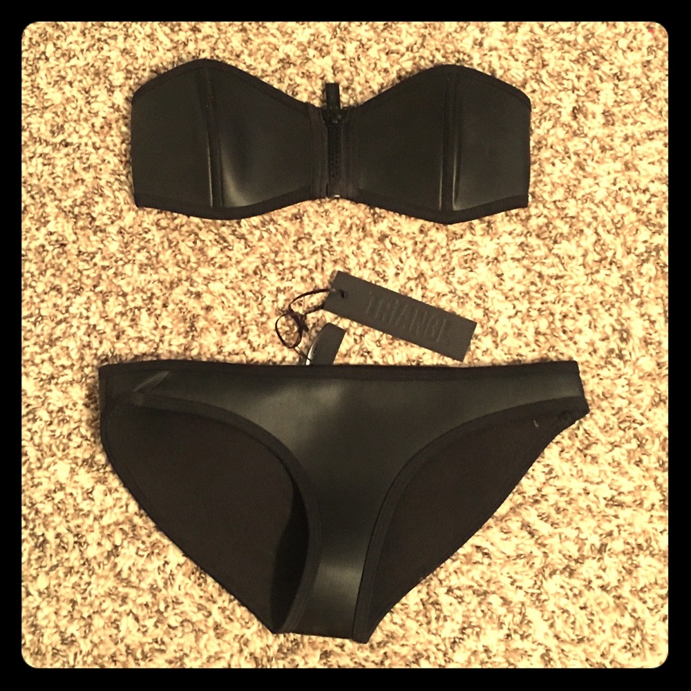 NWT Triangl Swimwear - Black Bikini Set - XS!!!